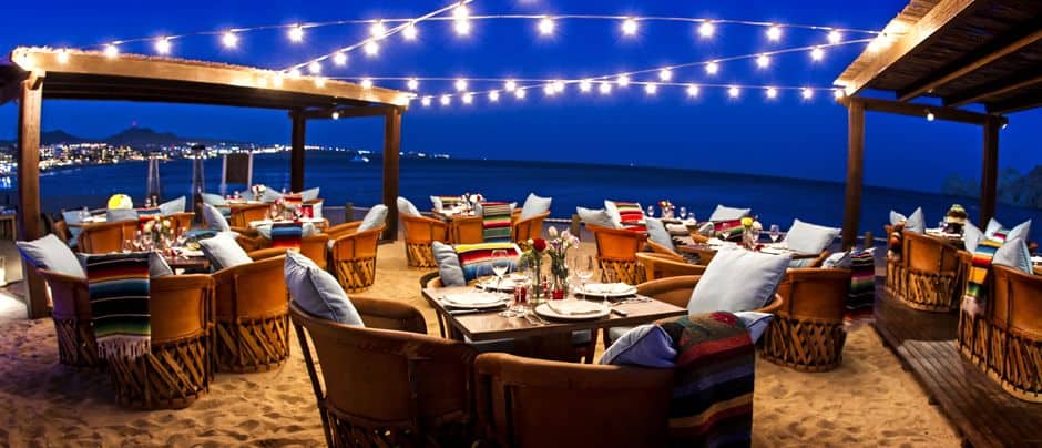 hacienda restaurant on beach